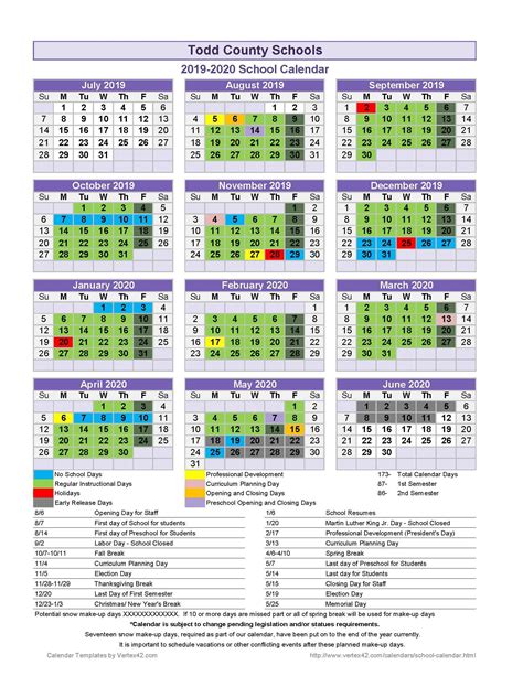 Tcsd Calendar
